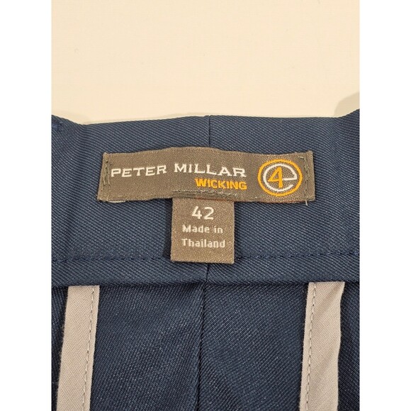 Men's 42 Peter Millar Crown Sport Salem Performance Short 9" Navy Blue EUC - Picture 6 of 8